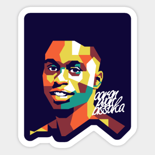 aaron wan bissaka the spider Sticker